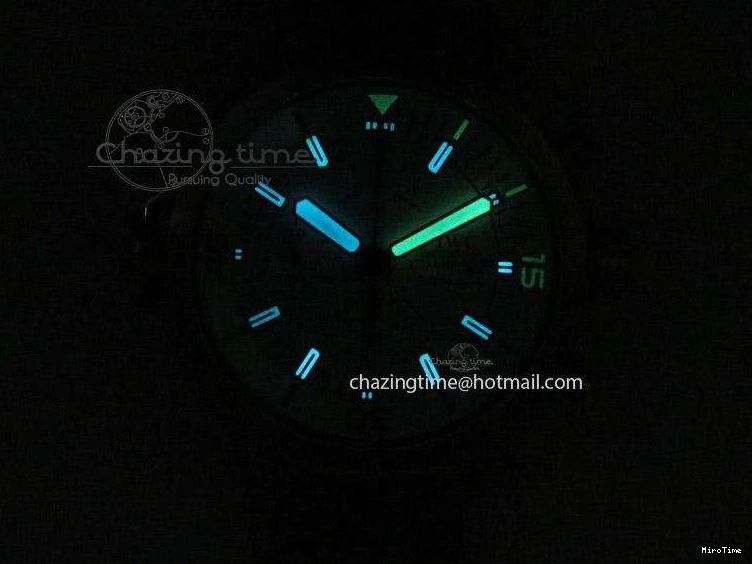 MIROTIME 0323 Versatile Aquatimer Chrono IW376803 V6F 1:1 Best Edition White Dial On SS Bracelet A 7359